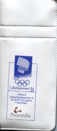 Sportboken - Glasögonfodral Lillehammer 1994